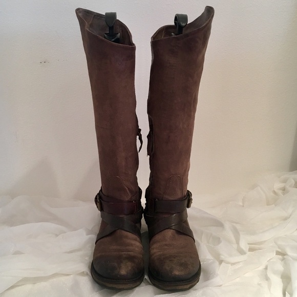 A.S.98 Brown Leather Riding Boot - Picture 2 of 8